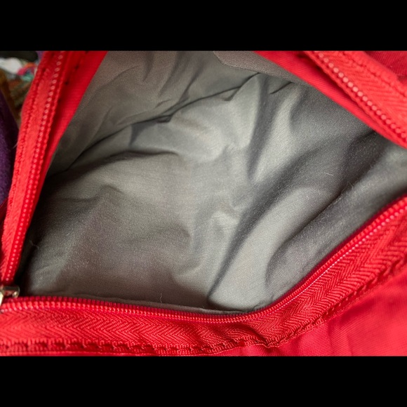 Lacoste shoulder bag / crossbody in red ❤️ - Picture 5 of 6